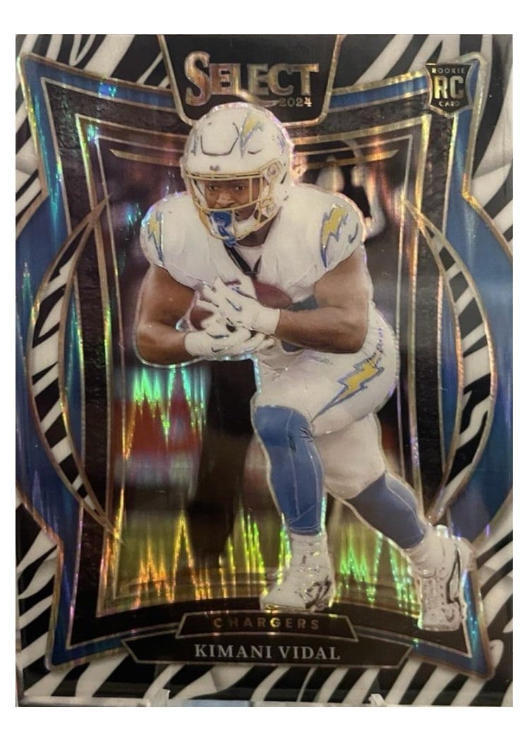 2024 Panini Select Base Set Kimani Vidal #15 card