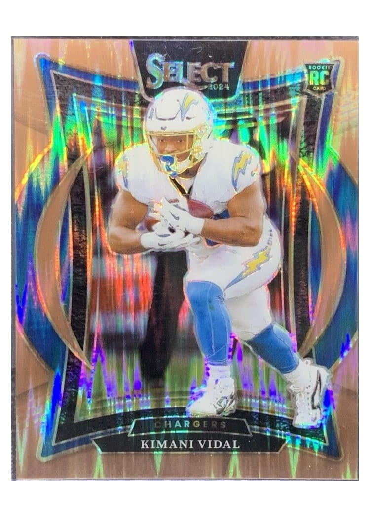 2024 Panini Select Base Set Kimani Vidal #15 card