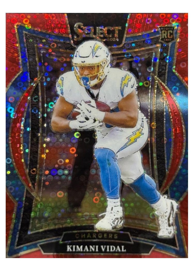 2024 Panini Select Base Set Kimani Vidal #15 card