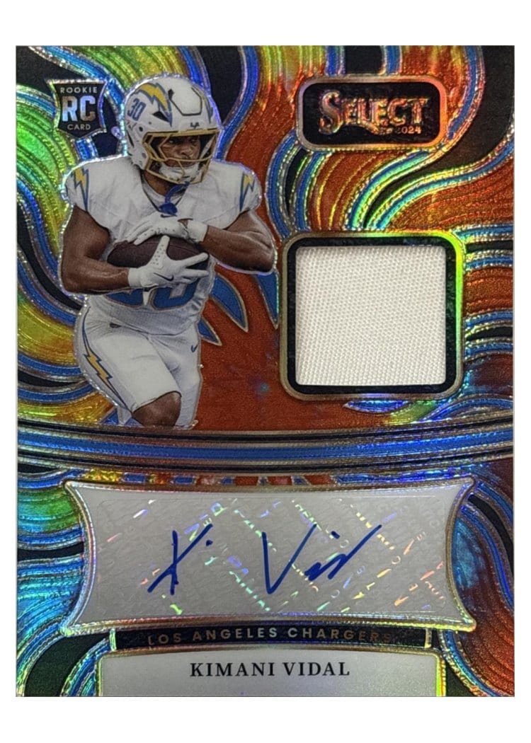 2024 Panini Select Base Set Kimani Vidal #15 card