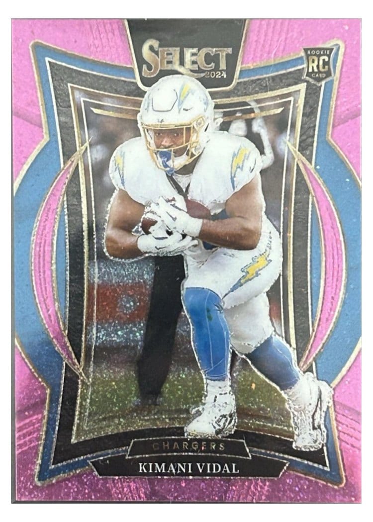 2024 Panini Select Base Set Kimani Vidal #15 card