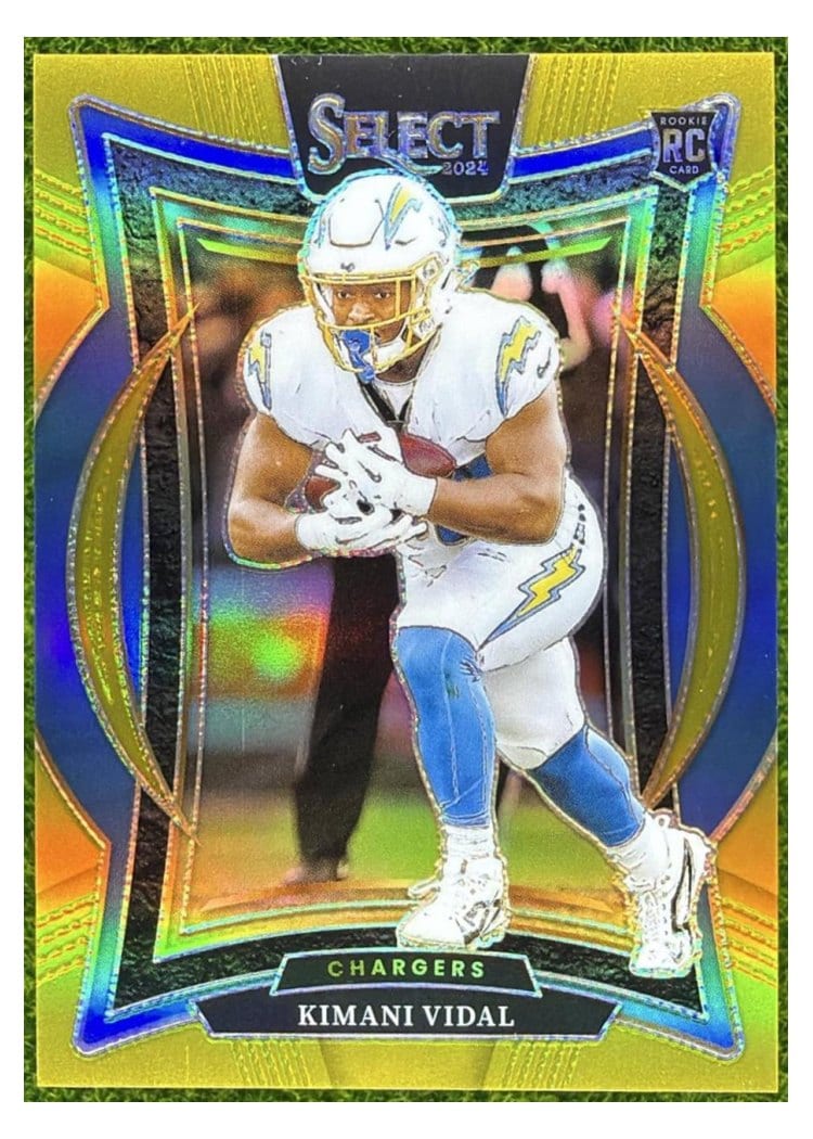2024 Panini Select Base Set Kimani Vidal #15 card