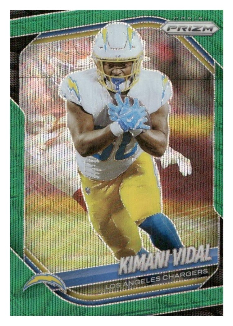 2025 Panini Prizm Base Set Kimani Vidal #134 card