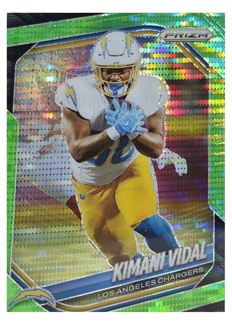 2025 Panini Prizm Base Set Kimani Vidal #134 card