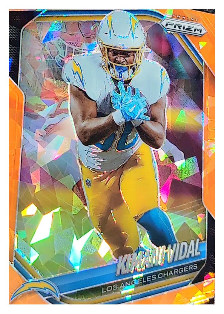 2025 Panini Prizm Base Set Kimani Vidal #134 card