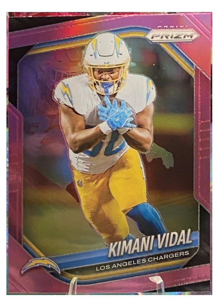 2025 Panini Prizm Base Set Kimani Vidal #134 card