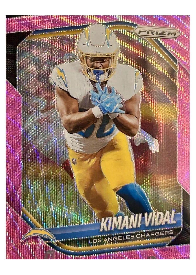 2025 Panini Prizm Base Set Kimani Vidal #134 card