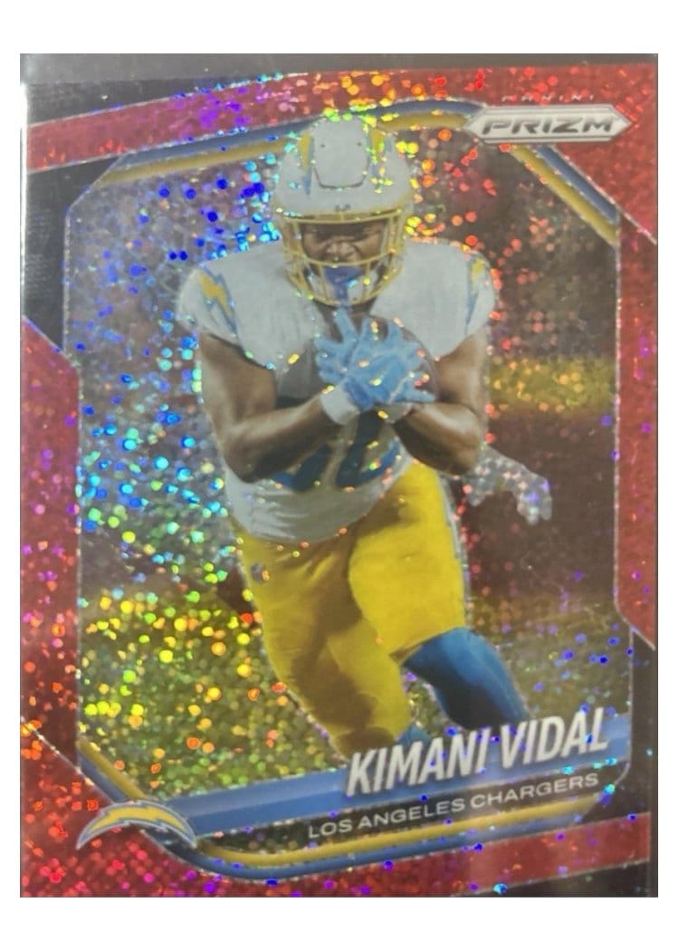 2025 Panini Prizm Base Set Kimani Vidal #134 card