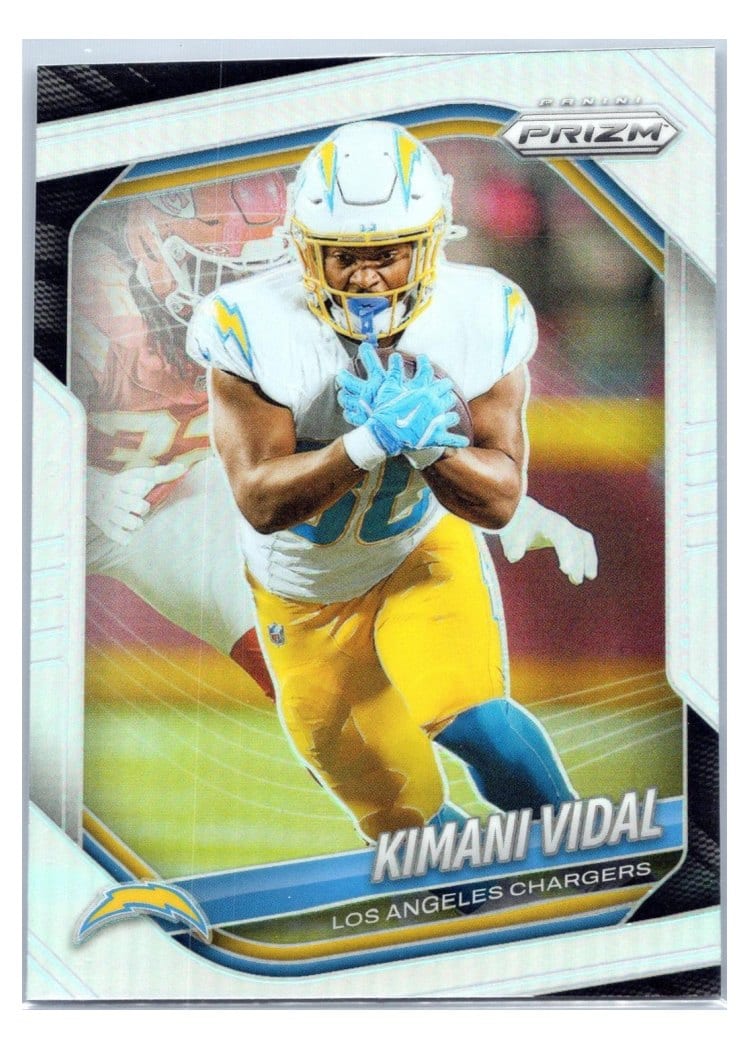 2025 Panini Prizm Base Set Kimani Vidal #134 card