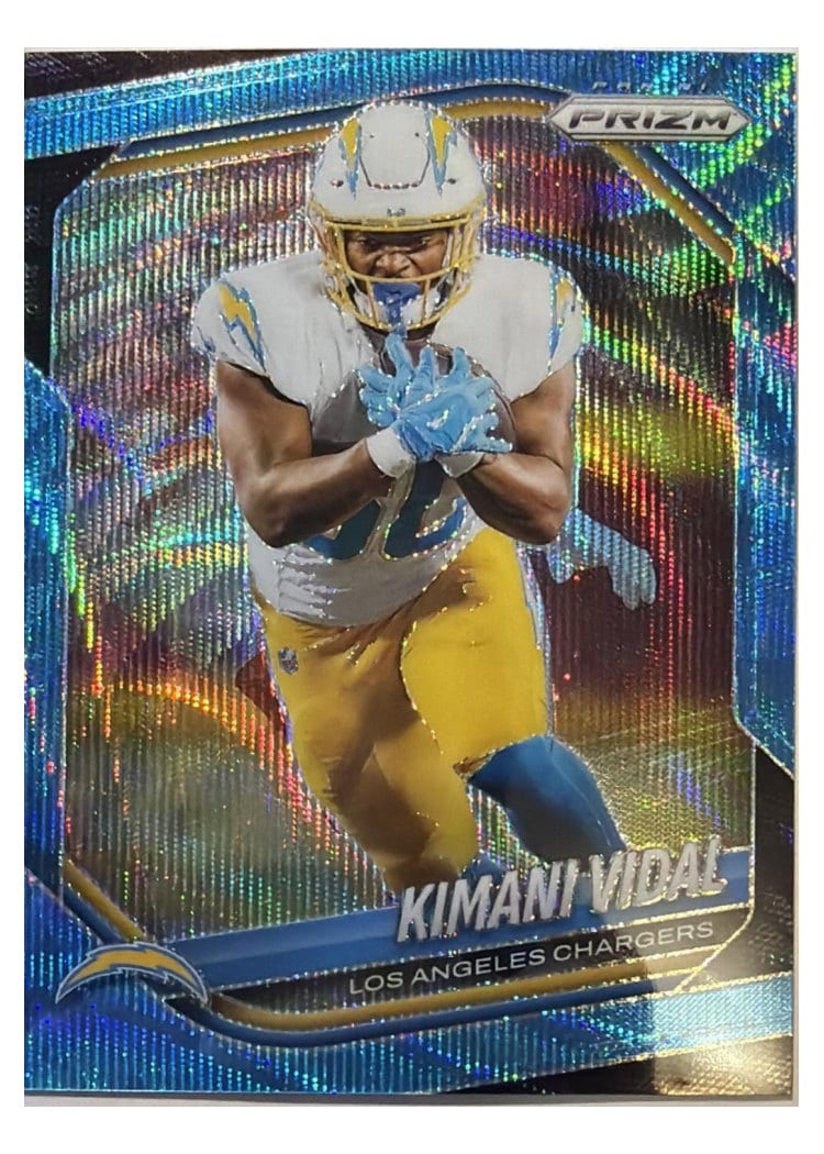 2025 Panini Prizm Base Set Kimani Vidal #134 card