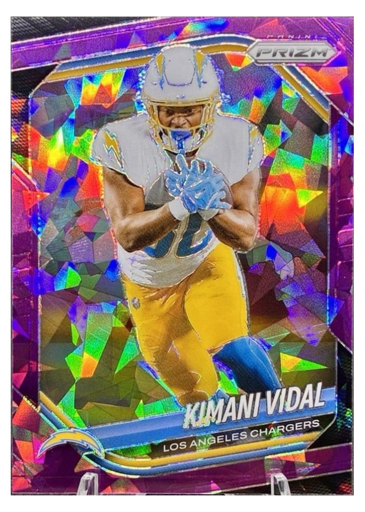 2025 Panini Prizm Base Set Kimani Vidal #134 card