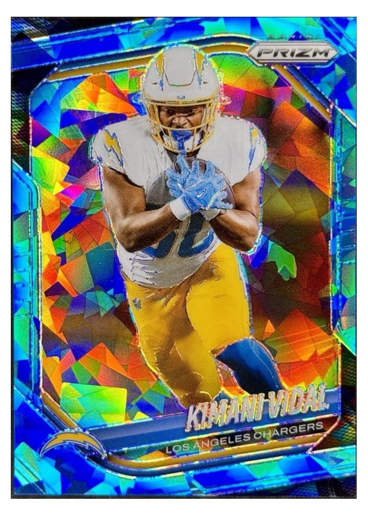 2025 Panini Prizm Base Set Kimani Vidal #134 card