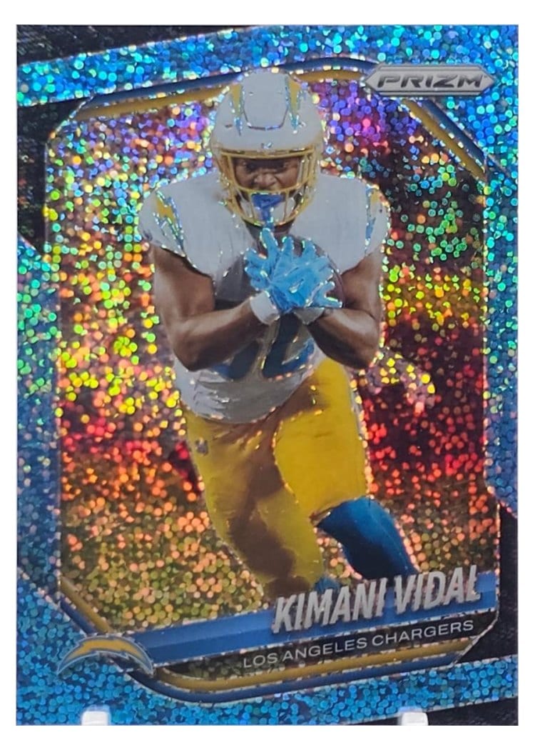 2025 Panini Prizm Base Set Kimani Vidal #134 card