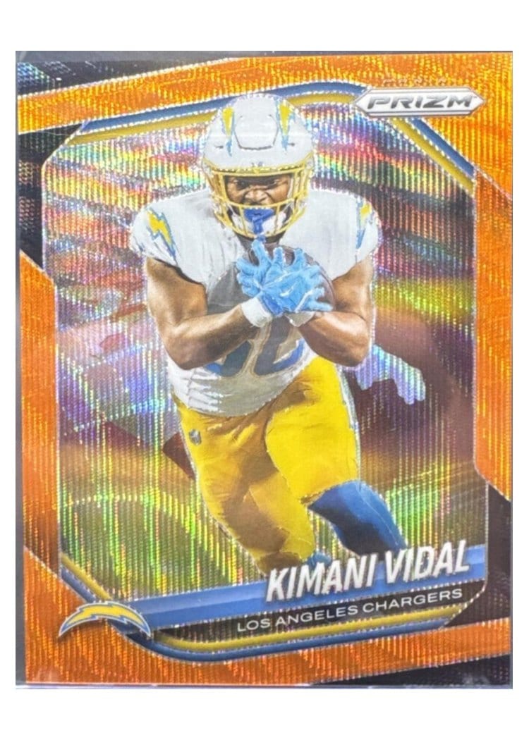 2025 Panini Prizm Base Set Kimani Vidal #134 card