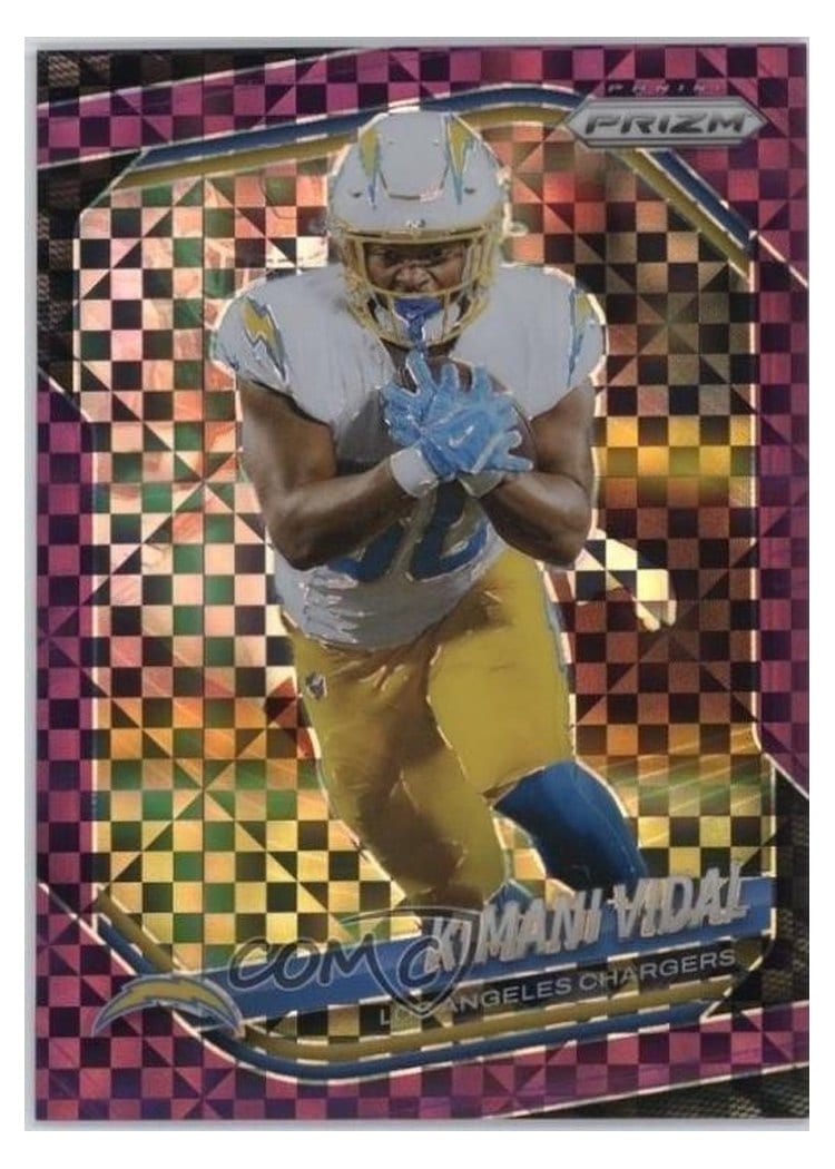 2025 Panini Prizm Base Set Kimani Vidal Purple Power #134 card