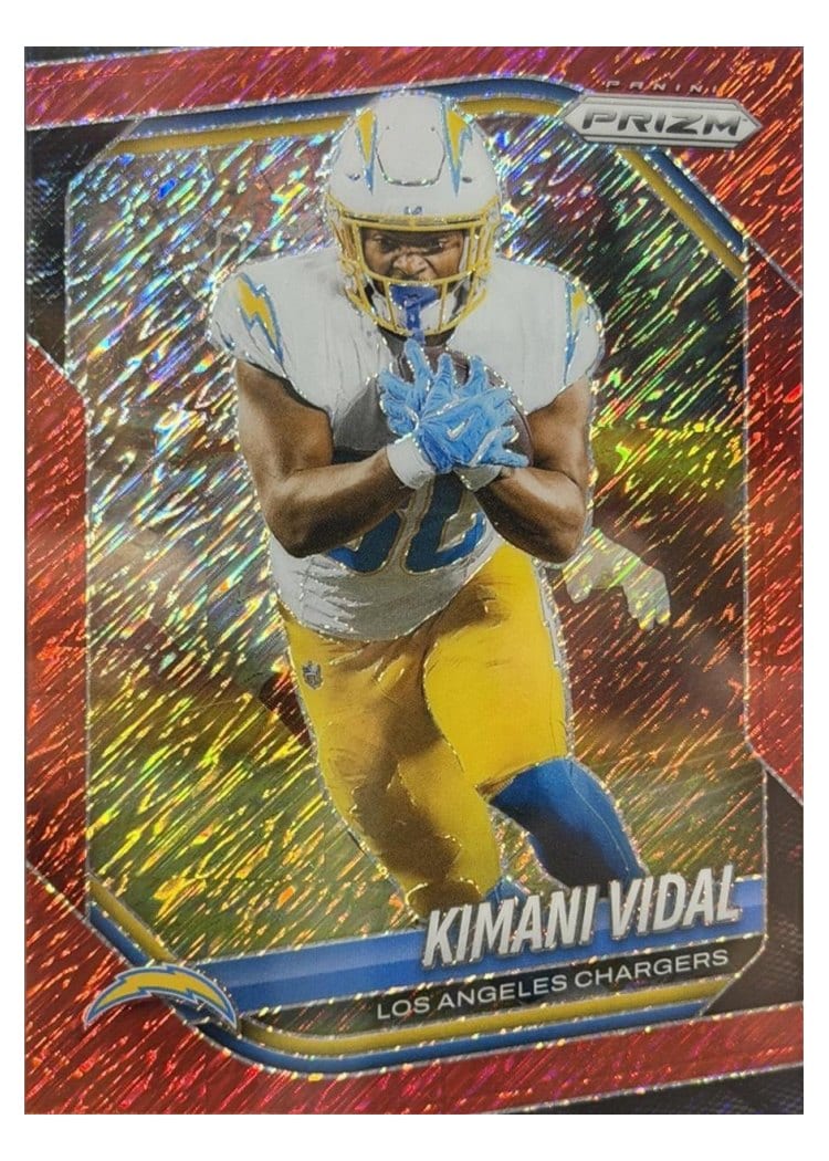 2025 Panini Prizm Base Set Kimani Vidal #134 card