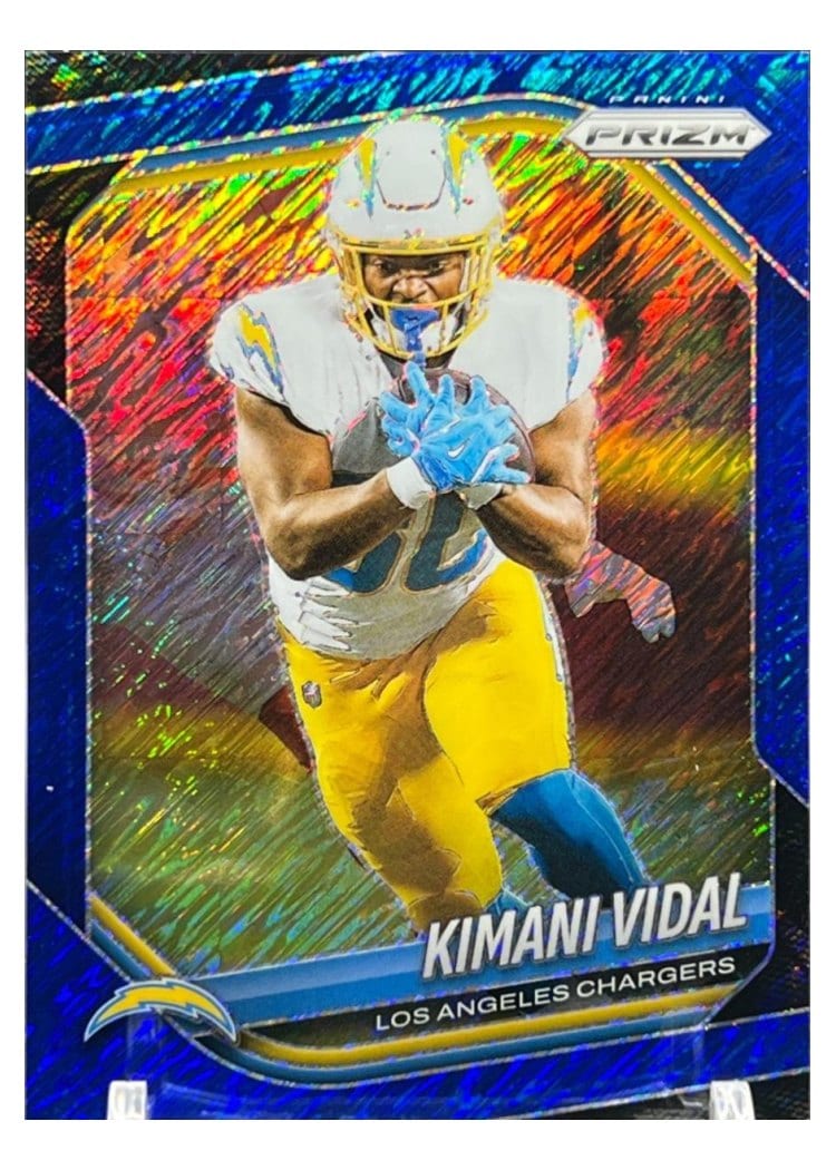 2025 Panini Prizm Base Set Kimani Vidal #134 card