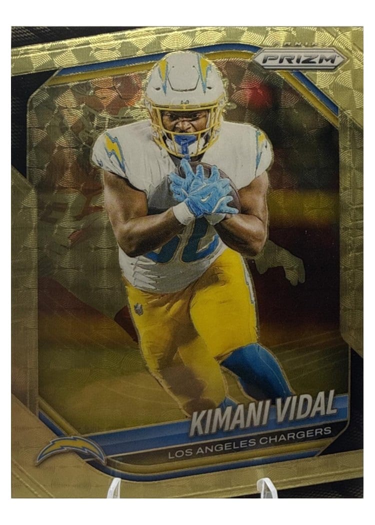 2025 Panini Prizm Base Set Kimani Vidal #134 card