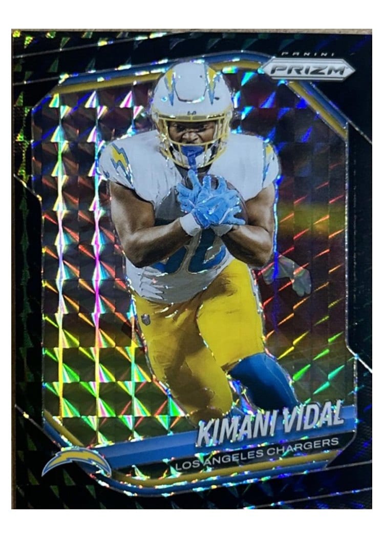 2025 Panini Prizm Base Set Kimani Vidal #134 card