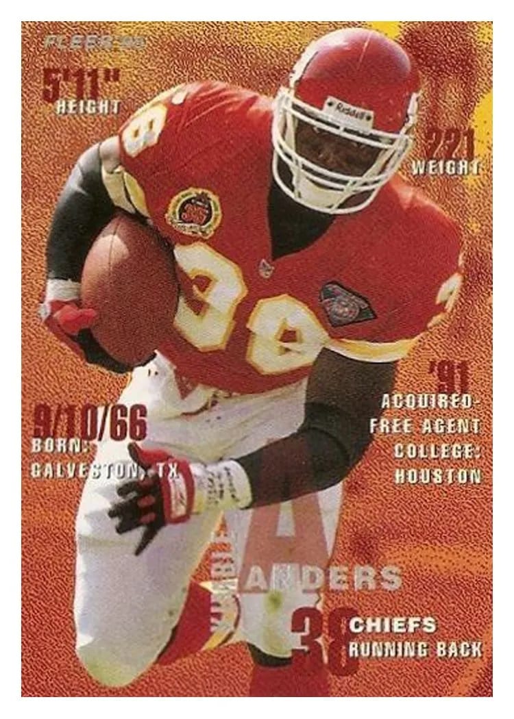 1995 Fleer Shell Kimble Anders #48 card