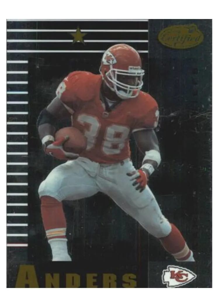 1999 Leaf Certified Kimble Anders #45 card