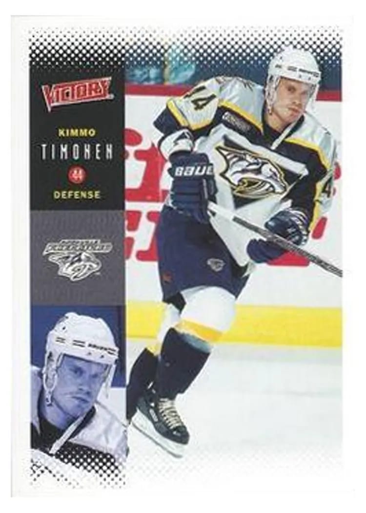2000 Upper Deck Victory Kimmo Timonen #131 card