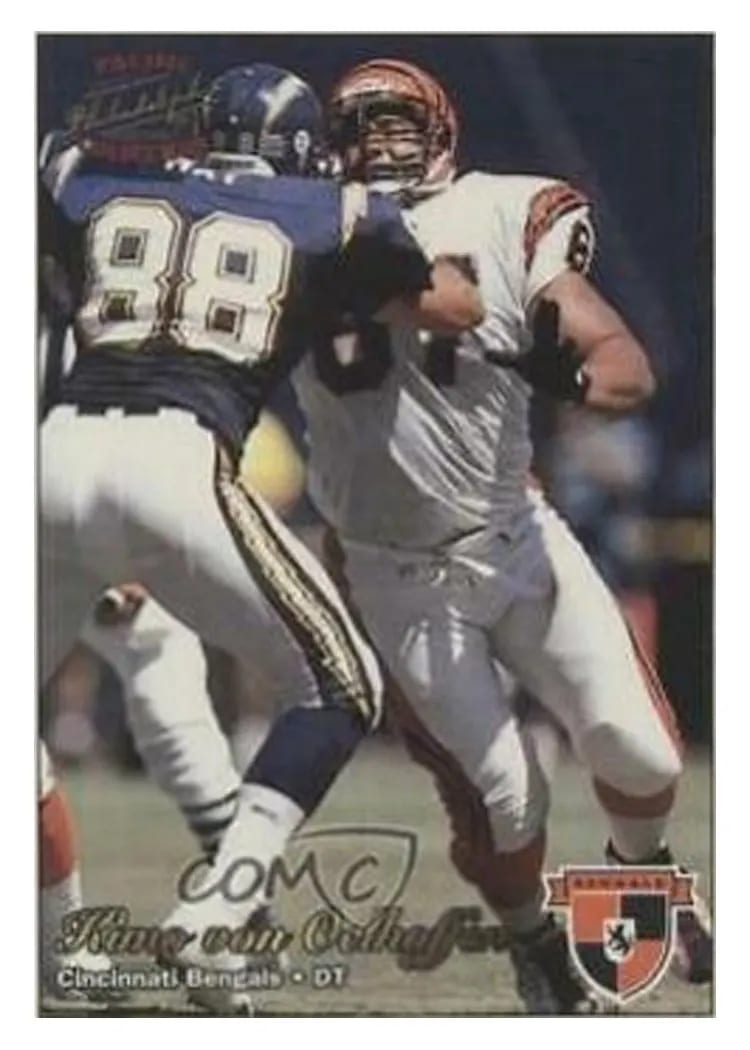 1997 Pacific Philadelphia Kimo von Oelhoffen #77 card