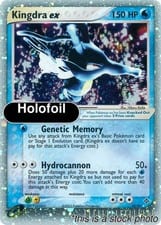 Kingdra ex Dragon card