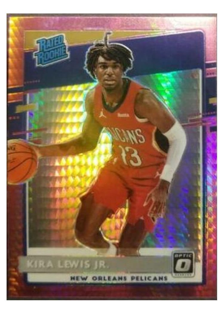 2020-21 Donruss Optic Base Set Kira Lewis Jr. #163 card
