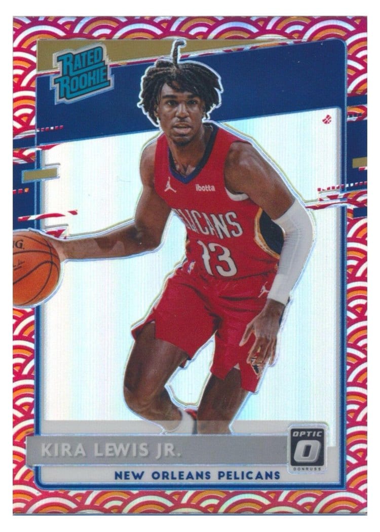 2020-21 Donruss Optic Base Set Kira Lewis Jr. #163 card