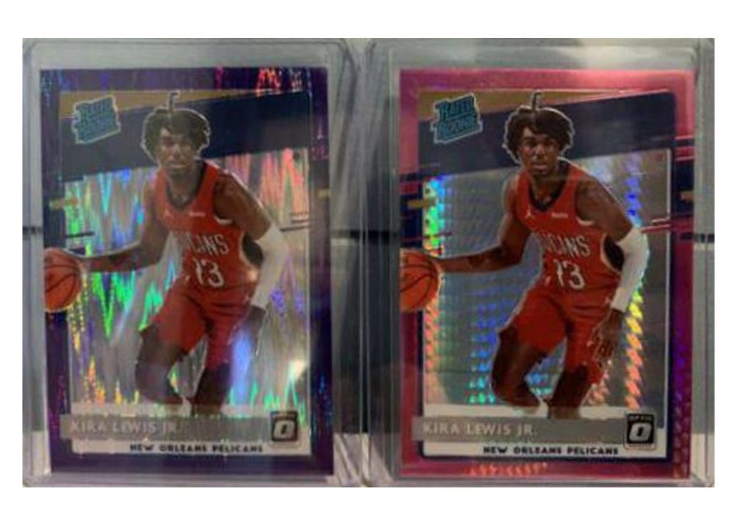2020-21 Donruss Optic Base Set Kira Lewis Jr. #163 card