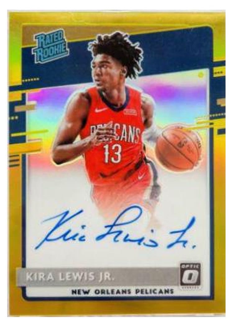 2020-21 Donruss Optic Base Set Kira Lewis Jr. #163 card