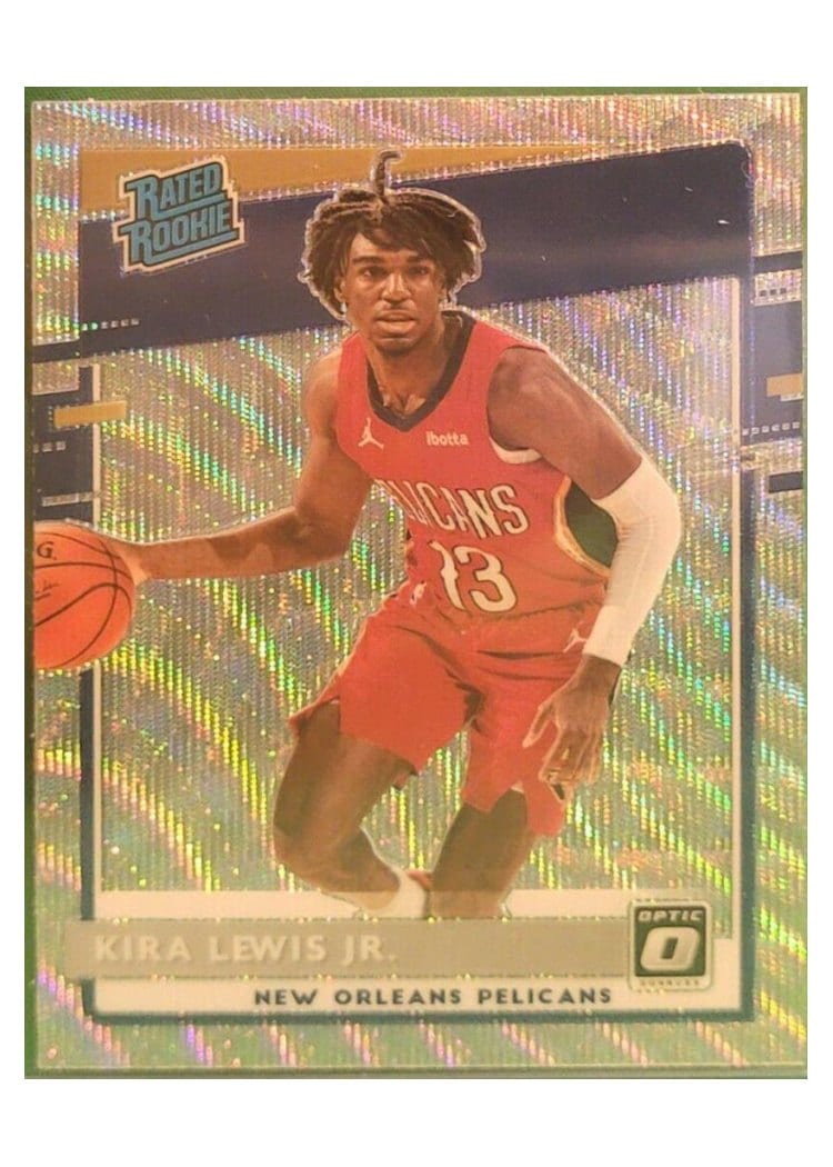 2020-21 Donruss Optic Base Set Kira Lewis Jr. #163 card