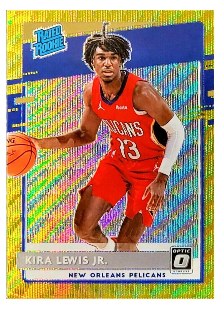 2020-21 Donruss Optic Base Set Kira Lewis Jr. #163 card