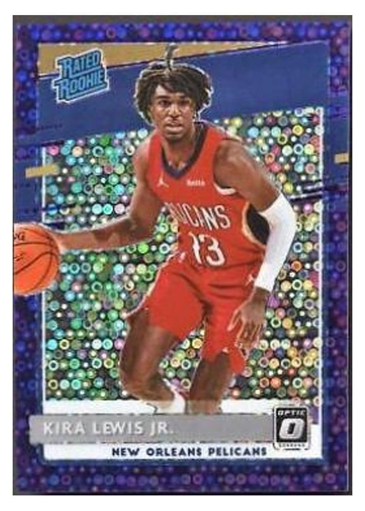 2020-21 Donruss Optic Base Set Kira Lewis Jr. #163 card