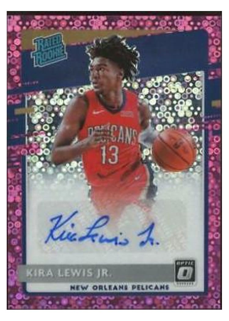 2020-21 Donruss Optic Base Set Kira Lewis Jr. #163 card