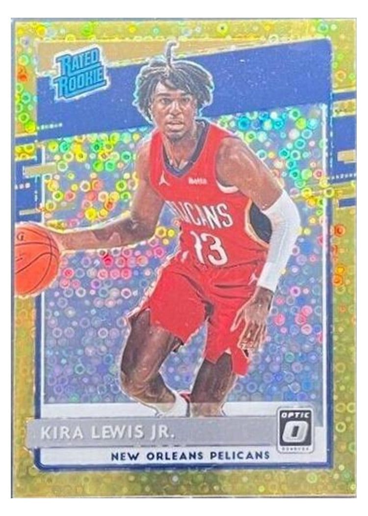 2020-21 Donruss Optic Base Set Kira Lewis Jr. #163 card