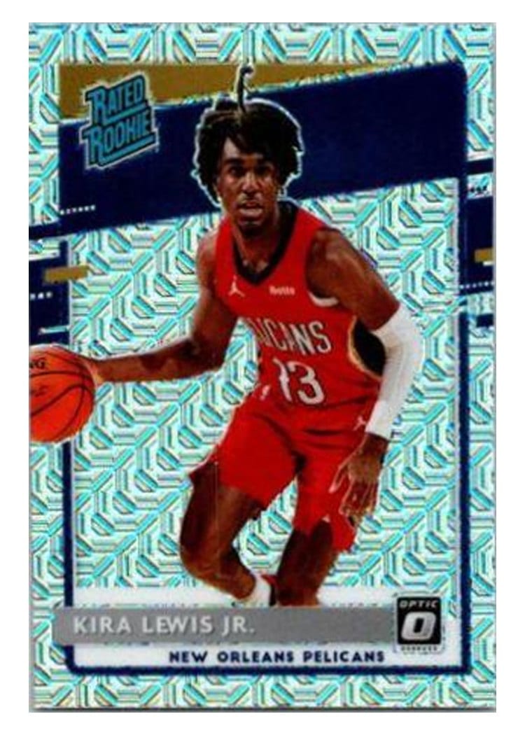 2020-21 Donruss Optic Base Set Kira Lewis Jr. #163 card