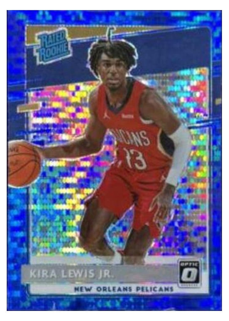 2020-21 Donruss Optic Base Set Kira Lewis Jr. #163 card