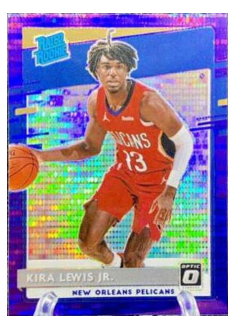 2020-21 Donruss Optic Base Set Kira Lewis Jr. #163 card
