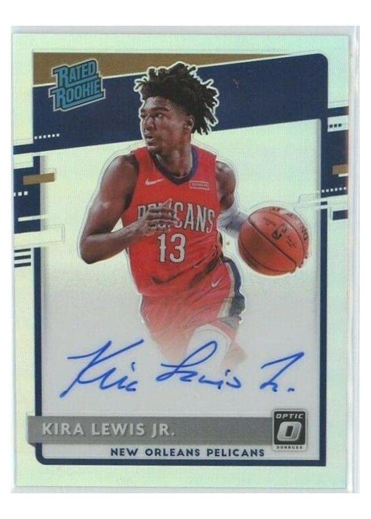 2020-21 Donruss Optic Base Set Kira Lewis Jr. #163 card