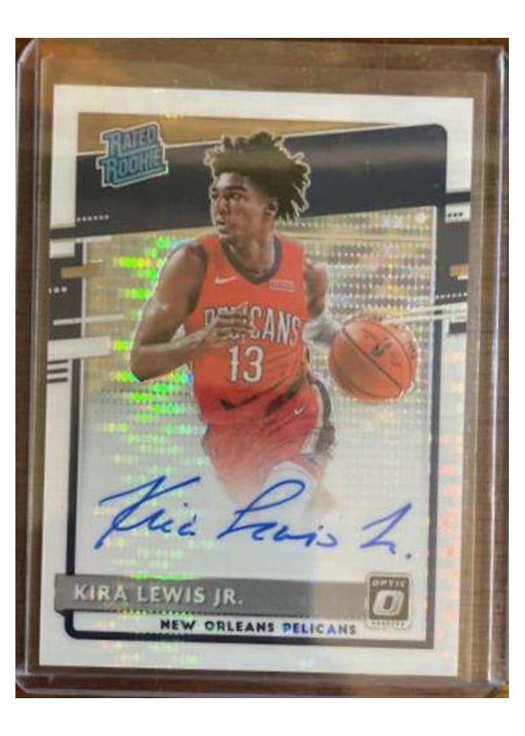 2020-21 Donruss Optic Base Set Kira Lewis Jr. #163 card