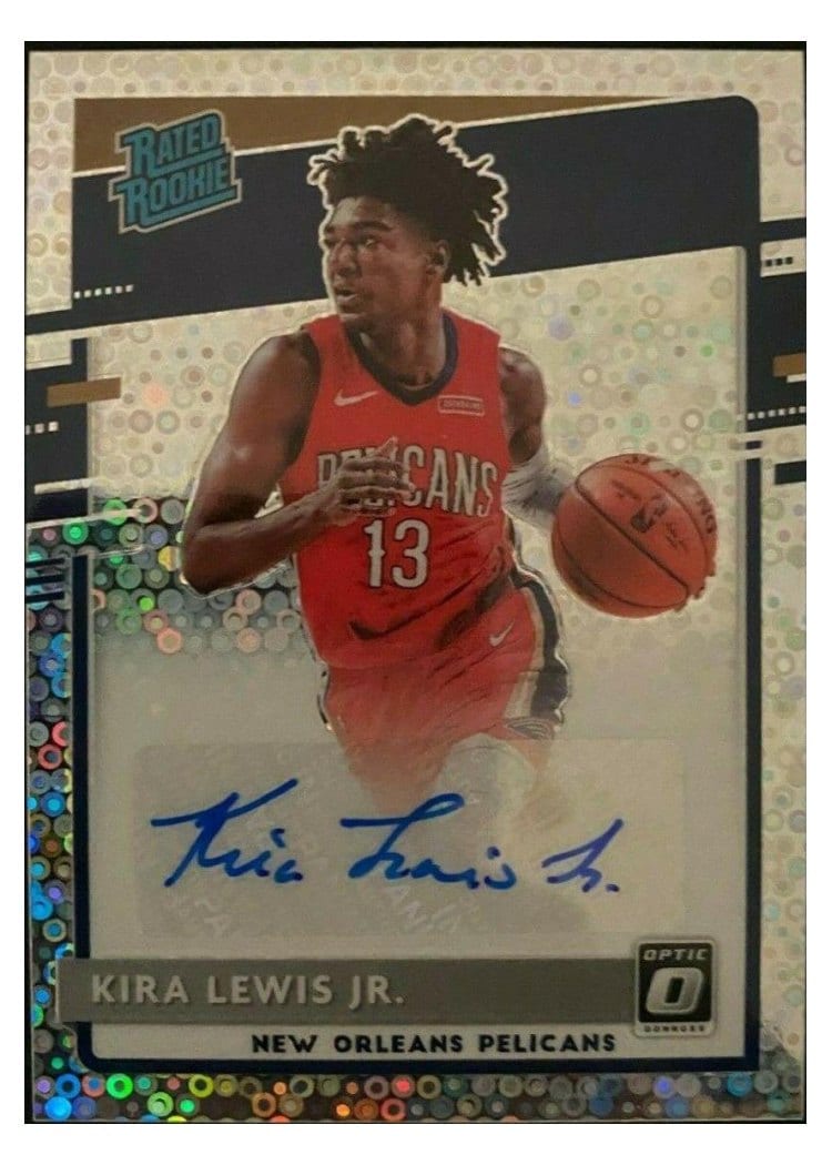 2020-21 Donruss Optic Base Set Kira Lewis Jr. #163 card