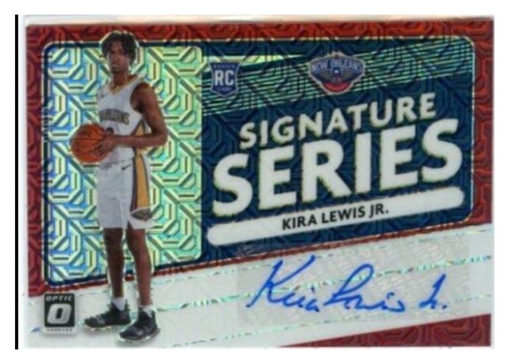 2020-21 Donruss Optic Base Set Kira Lewis Jr. Autograph Choice #163 card