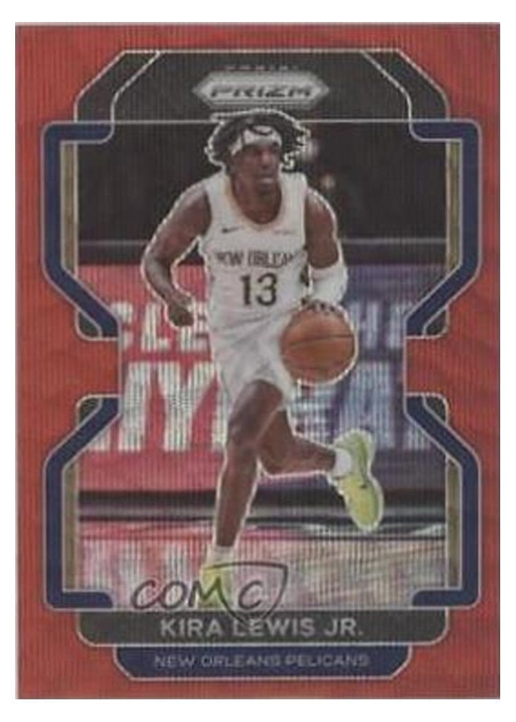 2021-22 Panini Prizm Base Set Kira Lewis Jr. #63 card