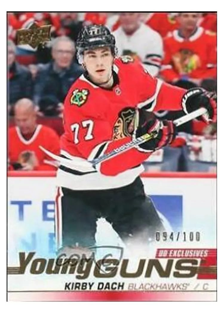 2019 Upper Deck Kirby Dach #451 card