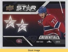2022-23 Upper Deck Credentials 2nd Star of the Night Kirby Dach #2S-9 card