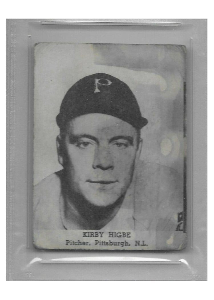 1947 Tip Top Bread Kirby Higbe card