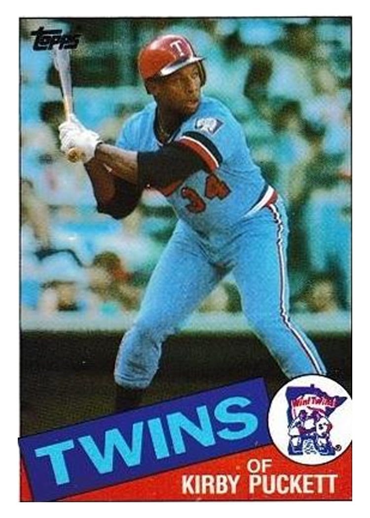 1985 Topps Kirby Puckett #536 card