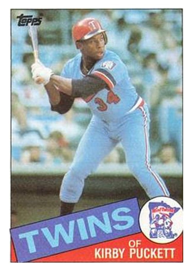 1985 Topps Base Set Kirby Puckett #536 card
